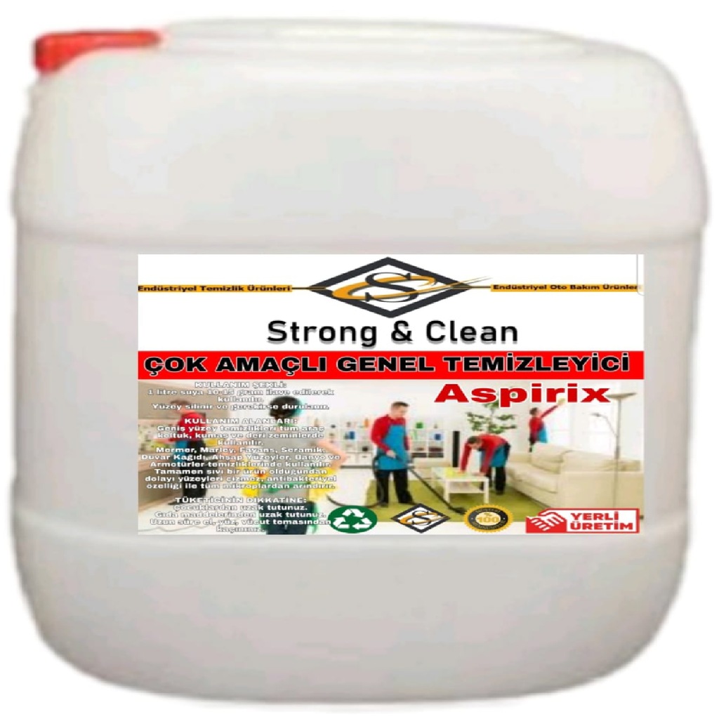 Strong Clean Ok Ama L Genel Temizleyici Aspirix Kg Fiyatlar Ve