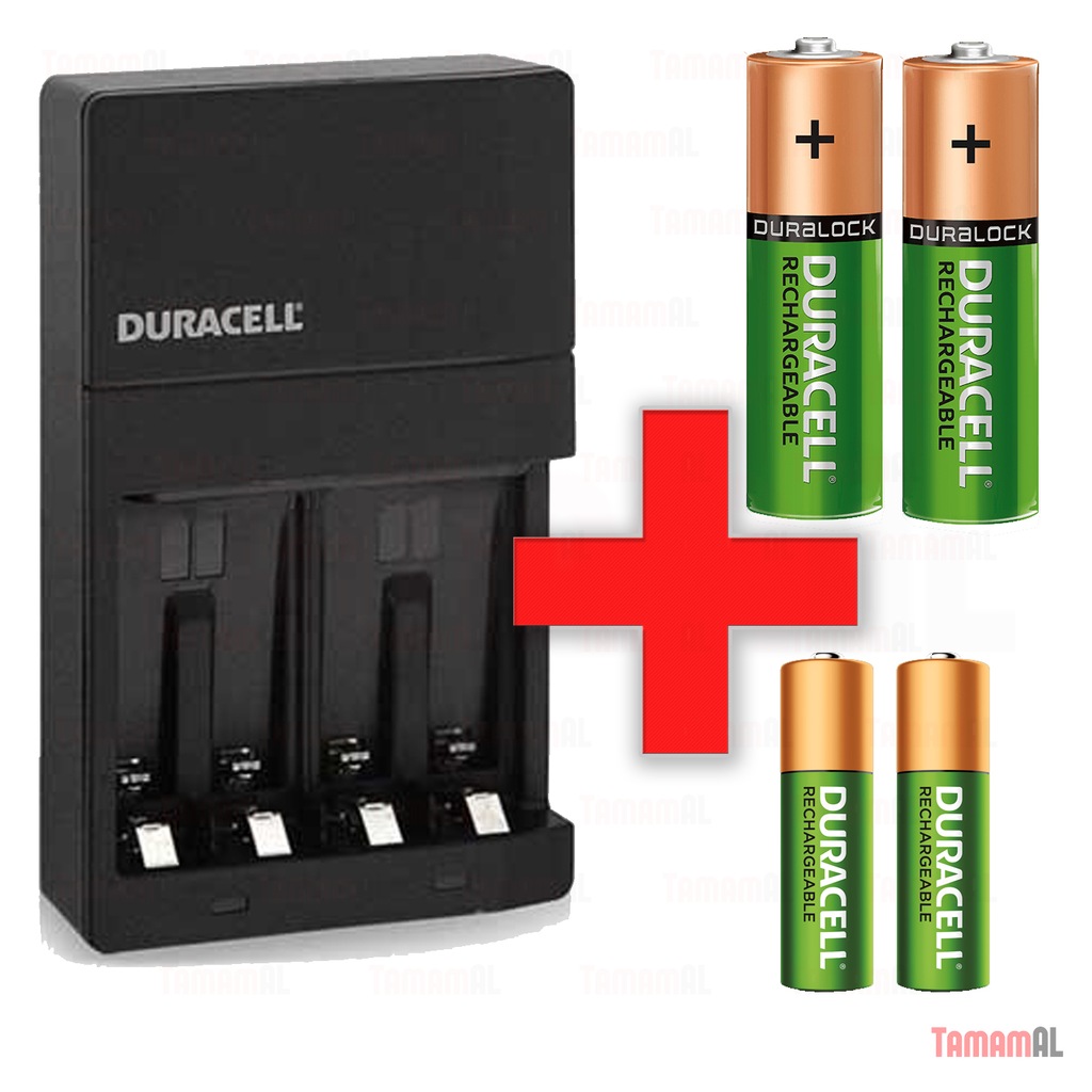 Duracell 2 Adet Aa 2adet Aaa Şarjlı Pil Hızlı Şarj Cihazı Cef14 n11