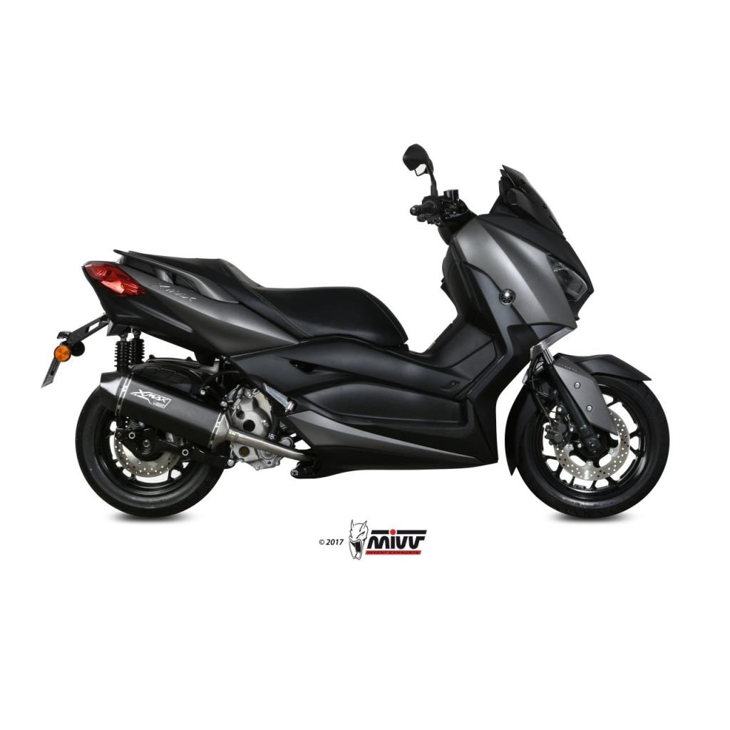 Mivv Yamaha Xmax Speed Edge Black Full System Egzoz N