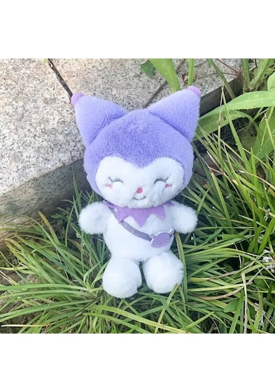 Bruce 1 Adet 16 Cm Kawaii Sanrio Peluş Oyuncak Kuromi Hangyodon Cinnamo