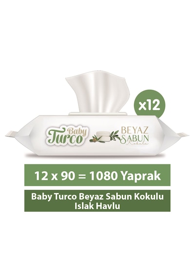 Baby Turco Beyaz Sabun Kokulu Islak Havlu X Adet Fiyatlar Ve