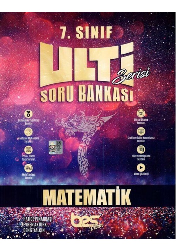 7 Sınıf Matematik Ulti Soru Bankası Kolektif Fiyatları ve Özellikleri