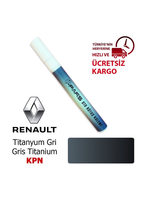 Pars Renault Kpn Titanyum Gri Gris Titanium Çizik Giderici Oto