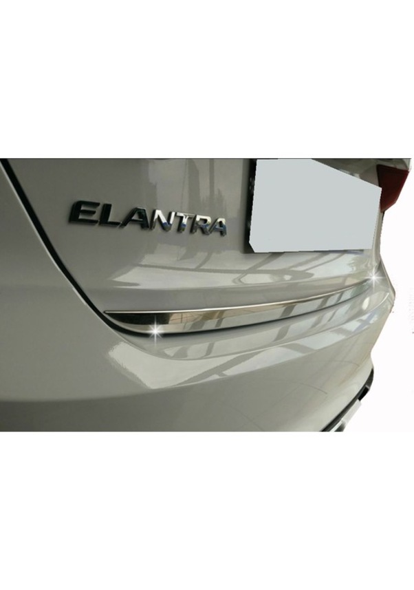 Hyundai Elantra Formlu Krom Bagaj Alt Çıtası 2011 2015 Paslanmaz