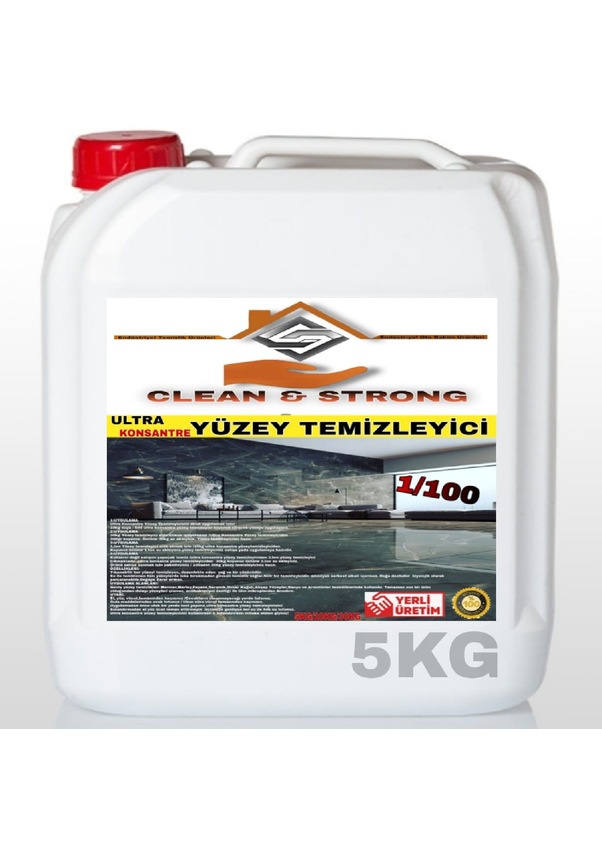 Clean Strong Konsantre Y Zey Temizleyici Kg Fiyatlar Ve Zellikleri