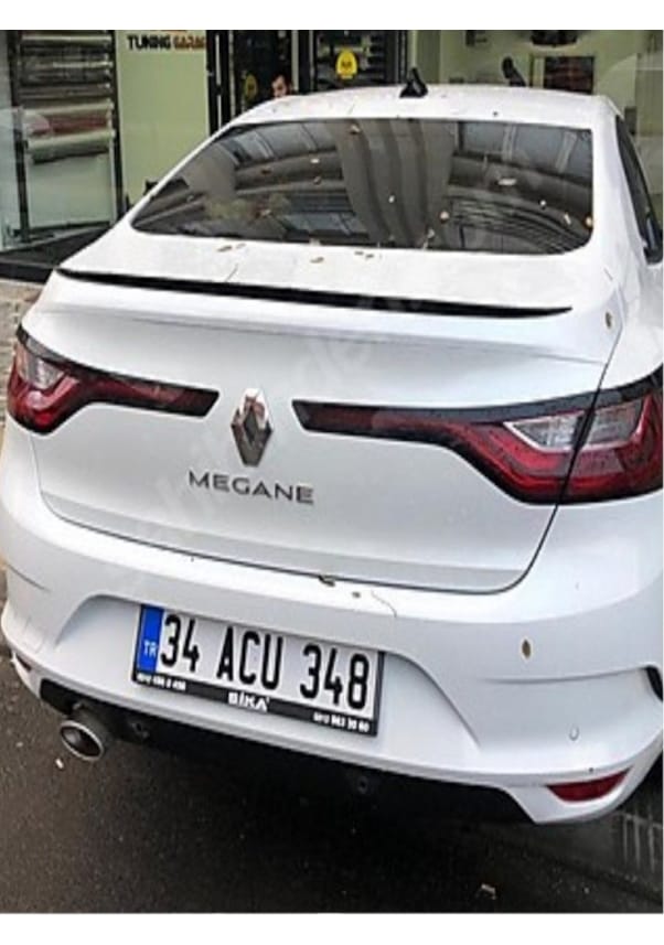 Renault Megane 4 Bagaj Üstü Spoyler Fiyatları ve Özellikleri