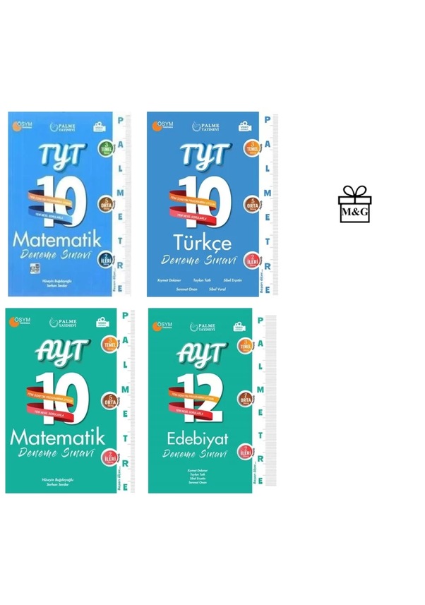 TYT Palmetre Matematik Türkçe ve AYT Matematik Edebiyat Deneme