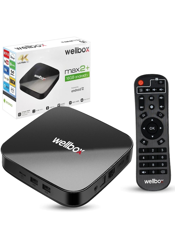 Wellbox Max Android Tv Box Gb Ram Gb Rom Uydu Al C S Fiyatlar