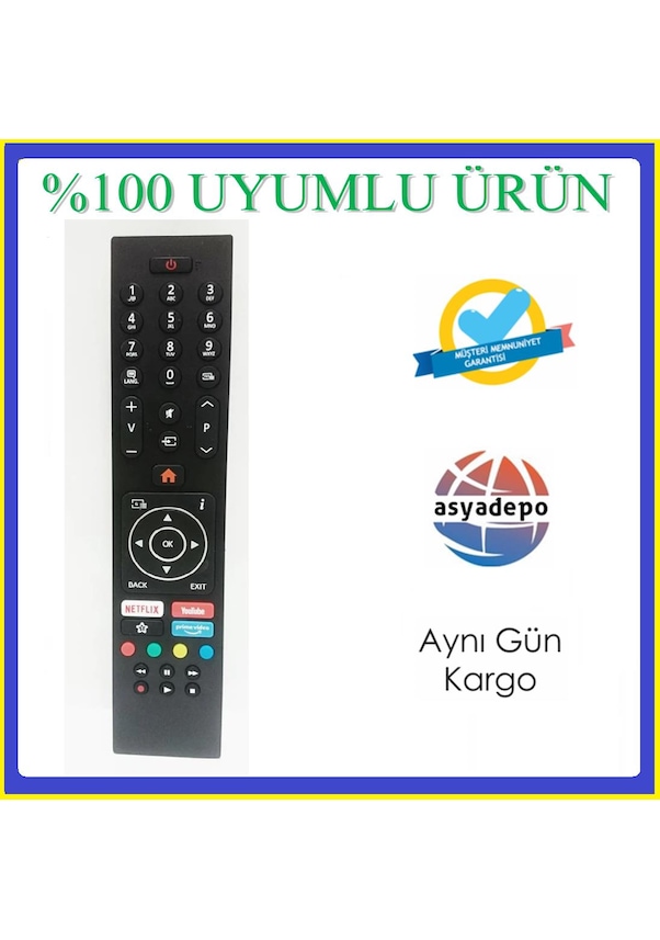 Vestel 43Ud8350 4K Smart Led Kumanda Youtube Netflix Tuşlu Fiyatları ve