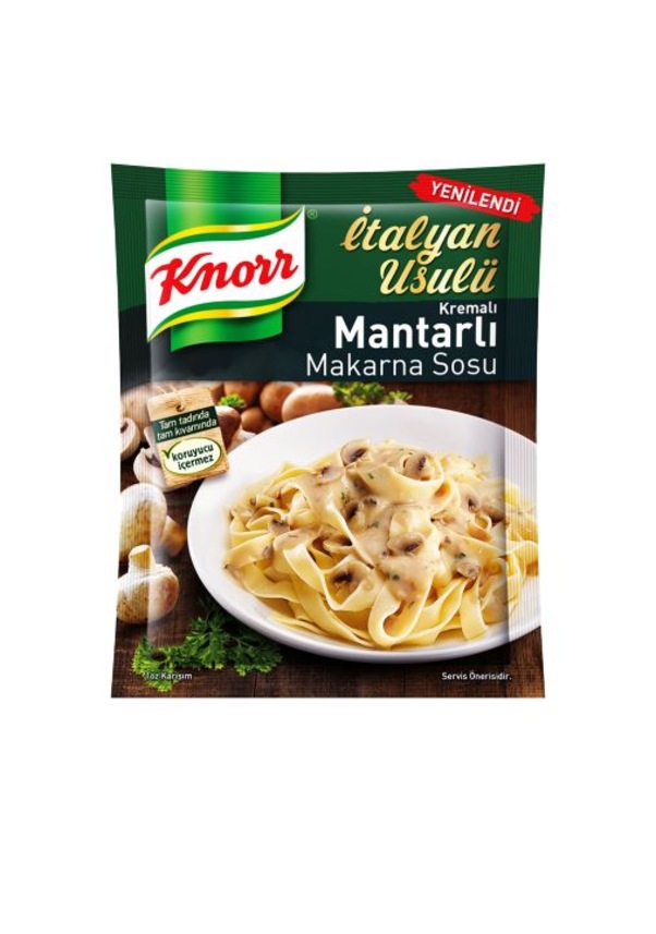 Knorr Kremal Mantarl Makarna Sosu G Fiyatlar Ve Zellikleri