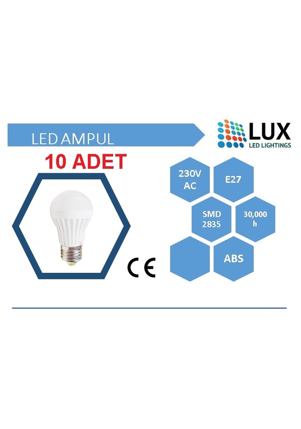 10 Adet 3W Led Ampul Fiyatları ve Özellikleri