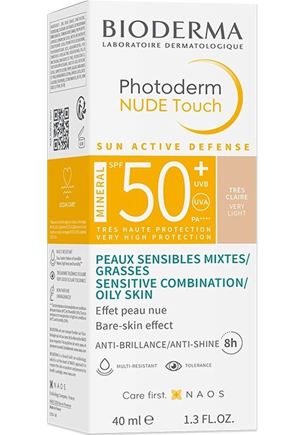 Bioderma Photoderm Nude Touch Very Light G Ne Kremi Spf Ml