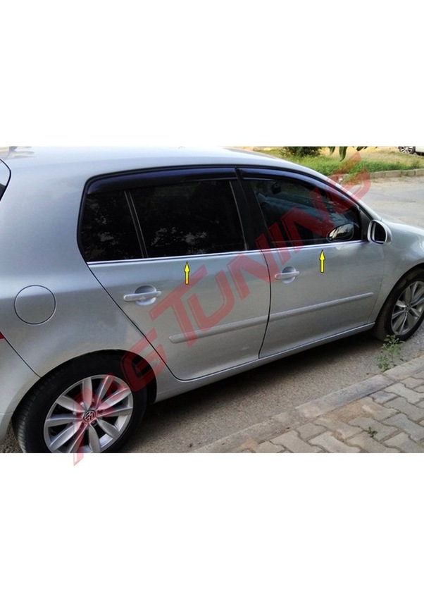 Vw Golf Krom Cam Tas Tk Pr Paslanmaz Elik N