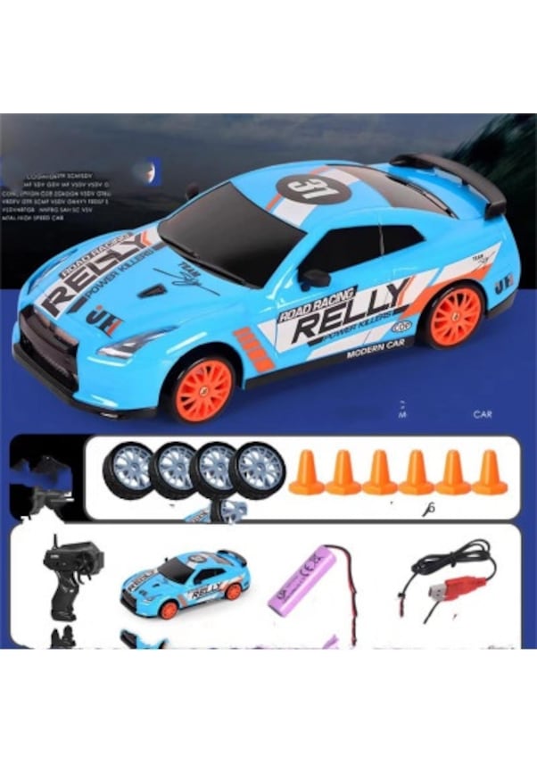 2 4g 4wd Rc Drift Araba Oyuncak Uzaktan Kumanda 124 Gtr 001 Fiyatları