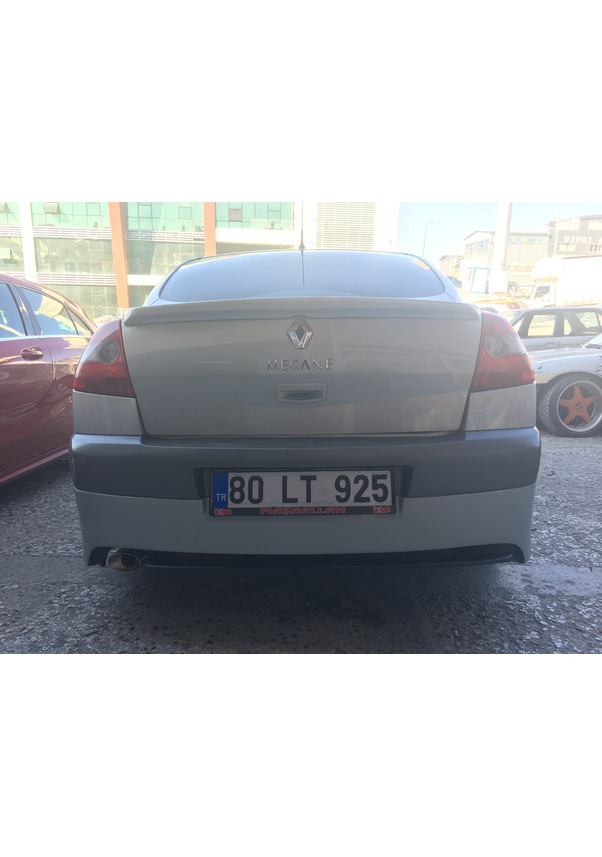 RENAULT MEGANE 2 ANT SPOYLER Fiber Boyasız Fiyatları ve Özellikleri