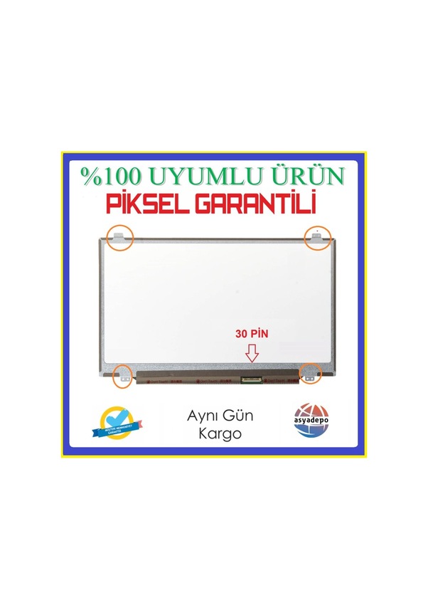 Asya Depo HP Uyumlu 14 Am005Nt Ekran 14 Slim 30 Pin Panel 483386171