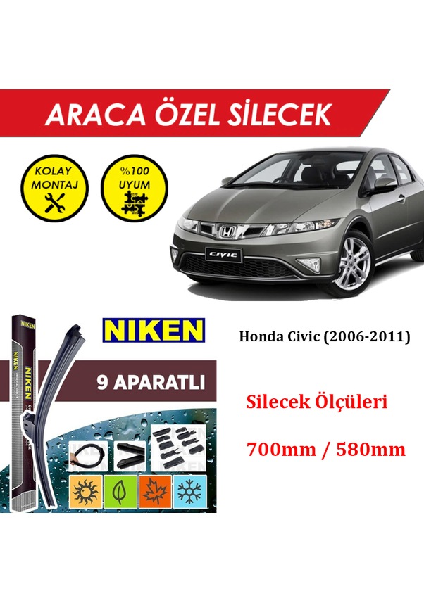 Honda Civic N Cam Silecek Tak M Fiyatlar Ve Zellikleri