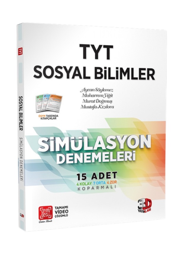 Tyt Sosyal Bilimler Li Sim Lasyon Denemeleri D Yay Nlar