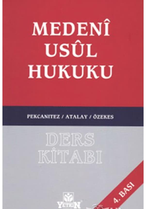 Medeni Usul Hukuku Ders Kitabı 4 Bası Fiyatları ve Özellikleri