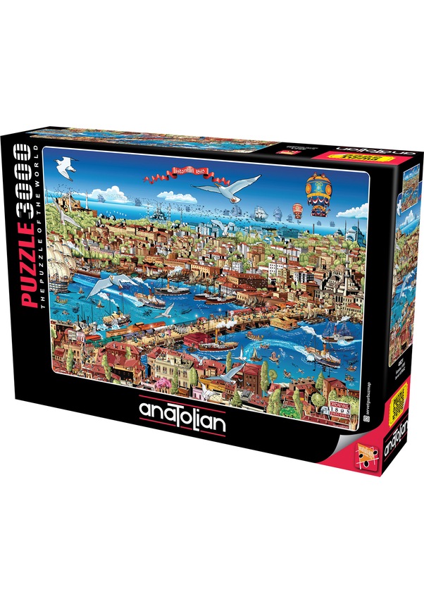 Anatolian 3000 Parçalık Puzzle Istanbul 1895 Kod 4921 Fiyatları ve