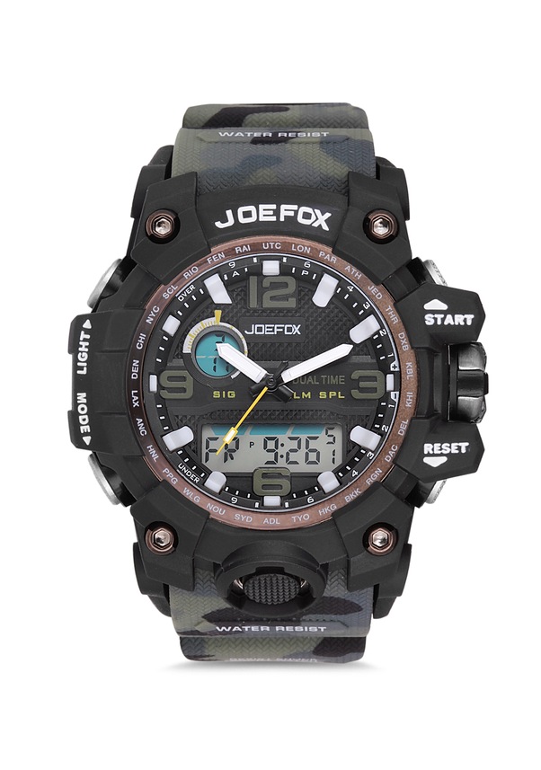 Joefox jf10034 Analog Digital Silikon Kordon Unisex Kol Saati Fiyatları