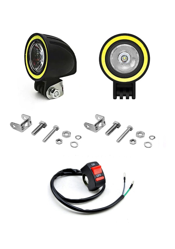 Motosiklet Sis Farı 2 Li Set 12v Motorsiklet Led Farı Dü Fiyatları