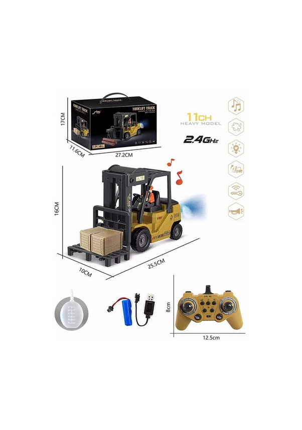 Qh D Uzaktan Kumandal I K Ses Buhar Efektli Forklift Fiyatlar Ve