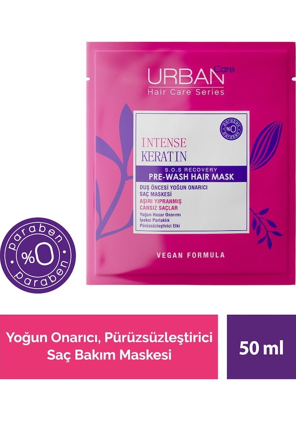 Urban Care Intense Keratin Du Ncesi Yo Un Onar C Sa Maskesi Ml