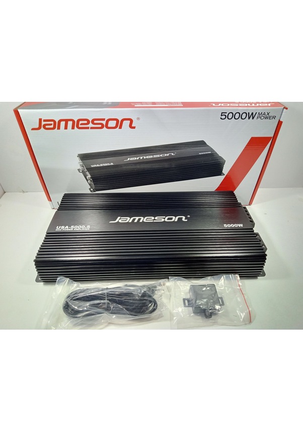 Jameson 5 Kanal Amfi Jameson USA 5000 5 Bass Kontrol Oto Anfi