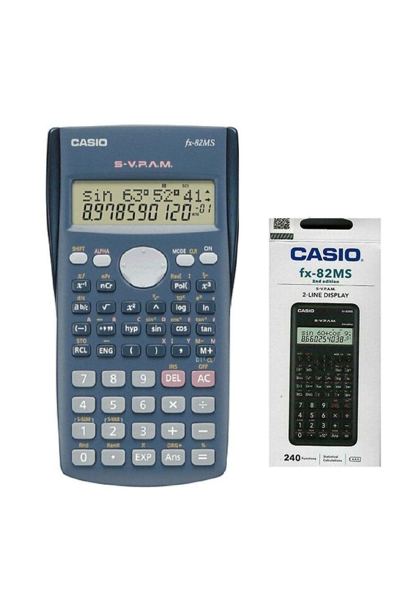 Bilimsel Fonksiyonlu Hesap Makinesi Fx 82ms 1 Adet Casio Fonksiyonlu