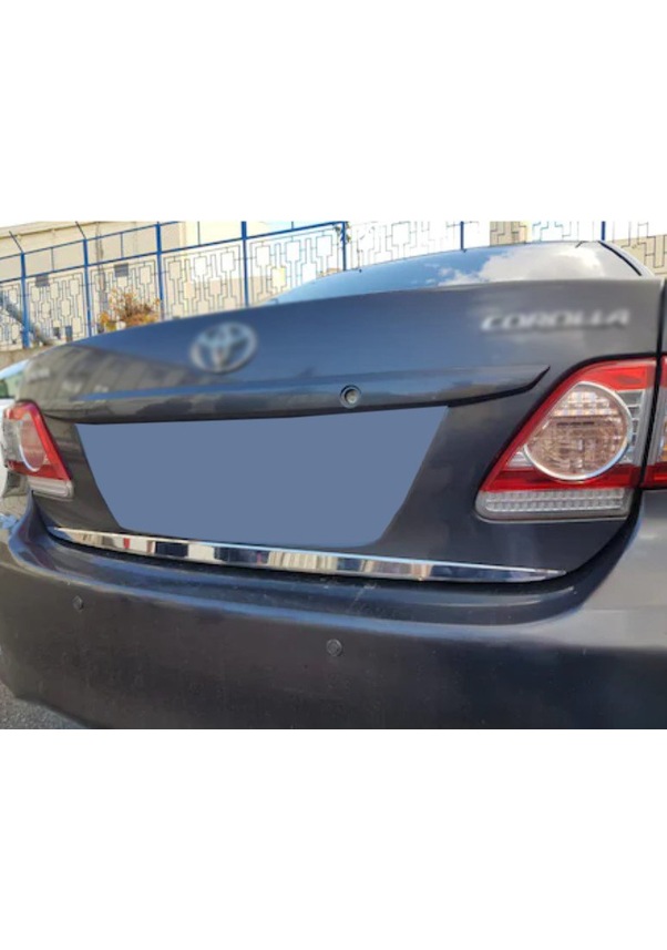 Toyota Corolla Formlu Krom Bagaj Alt Çıta 2007 2013 Paslanmaz Çel N11