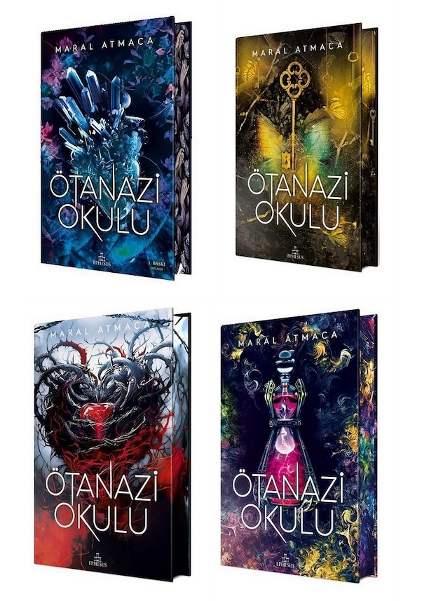 Tanazi Okulu Zel Bask Ciltli Kitap Set Maral Atmaca