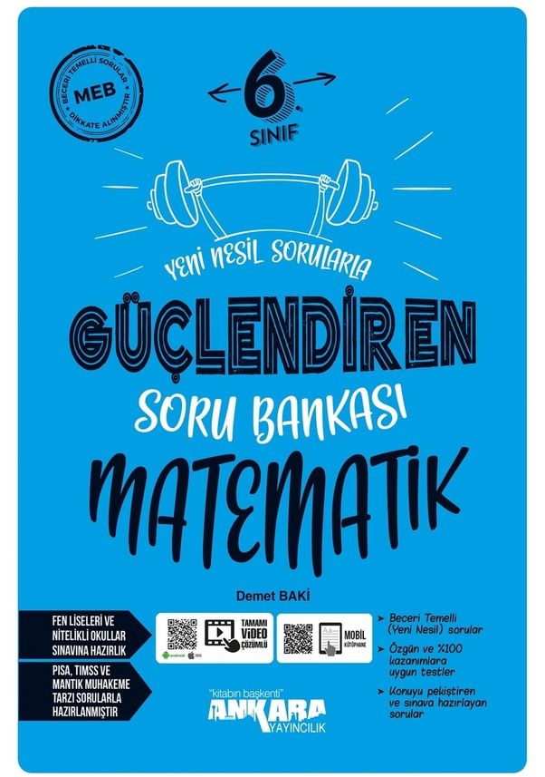 Ankara Yay Nc L K G Ncel S N F Matematik Yeni Nesil Sorularla