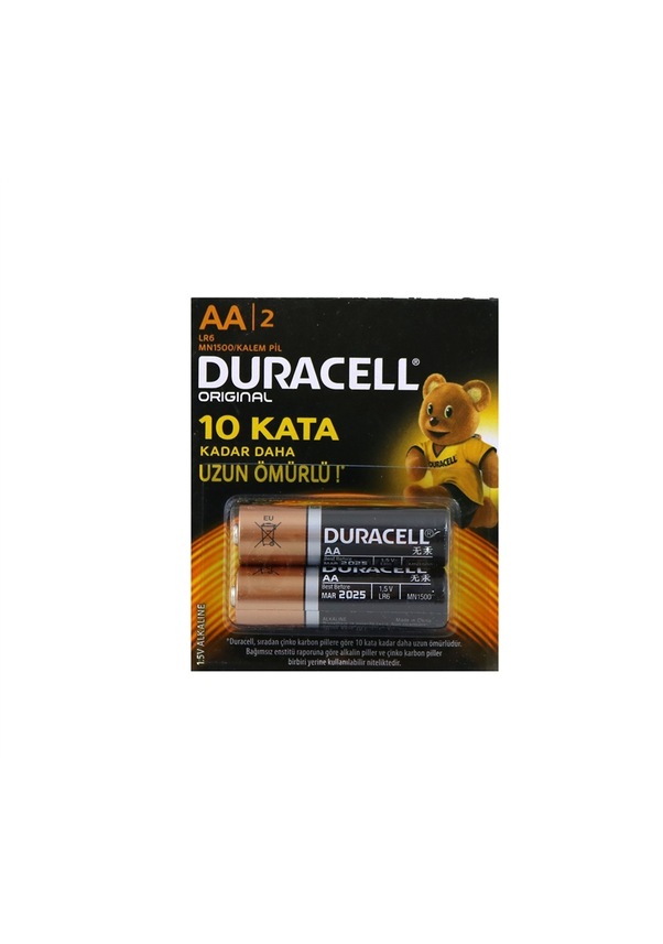 Duracell 2 li Kartela AA Kalem Pil 96661700 Fiyatları ve Özellikleri