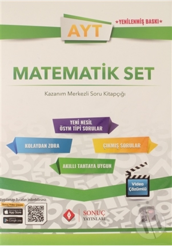 AYT Matematik Kazanım Merkezli Soru Kitapçığı Moduler Set 2022 Sonuç