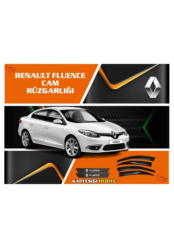 RENAULT FLUANCE CAM RÜZGARLIĞI 4 LÜ TAKIM Fiyatları ve Özellikleri