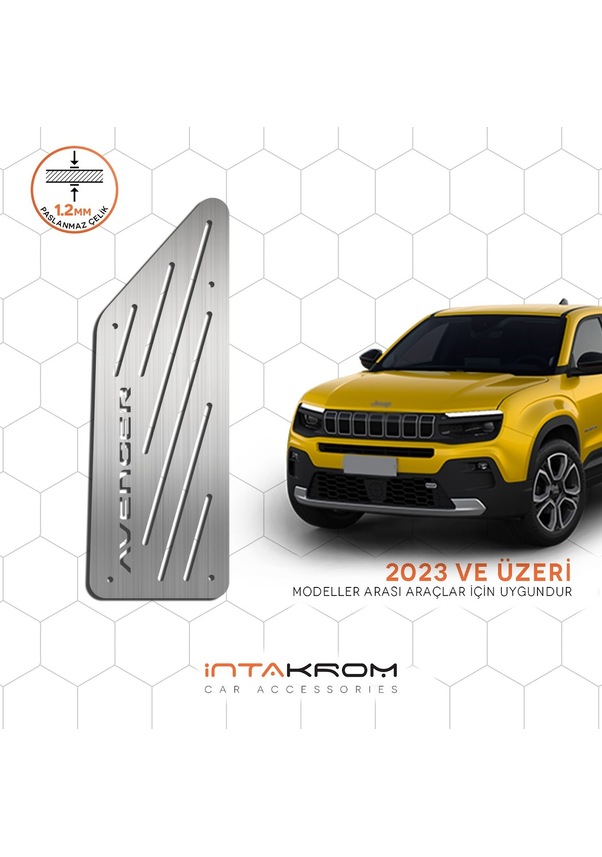 Jeep Avenger Krom Ayak Dinlendirme Pedal Ve Zeri Fiyatlar Ve