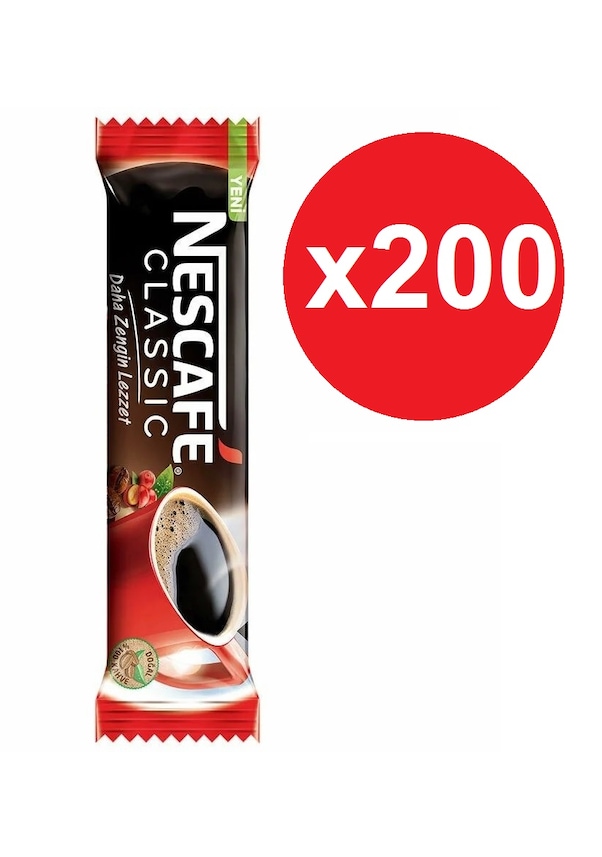 Nestle Nescafe Classic Granül Kahve 2 G x 200 Adet Fiyatları ve Özellikleri