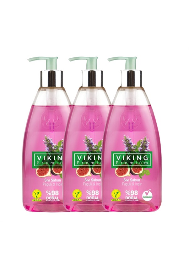 Viking Premium Paçuli İncir Sıvı Sabun 3 x 500 ML Fiyatları ve