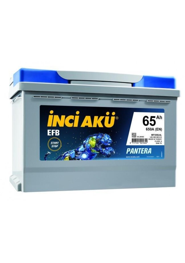 Inci Akü Start Stop Efb Pantera 12V 65Ah 650Cca 402418857 Fiyatları