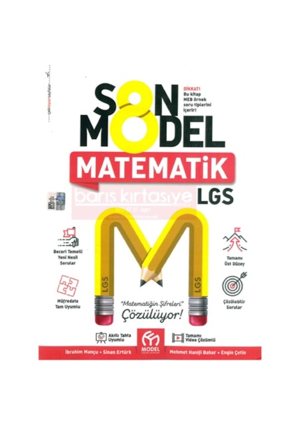 Model Eğitim 8 Sınıf Son Model Matematik Soru Bankası Model Eğit