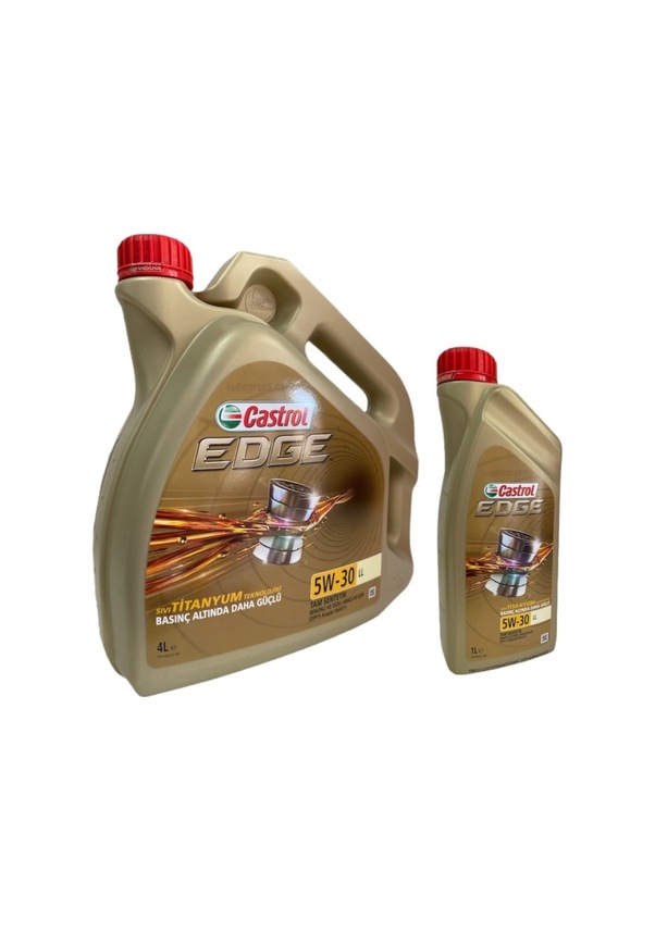 Castrol Edge 5W 30 LL Tam Sentetik DPF Motor Yağı 4 L 1 L 4 L