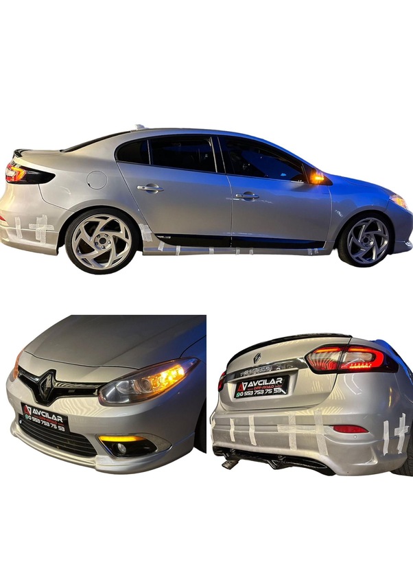 Renault Fluence N Arka Yan Bodykit Seti Plastik Fiyatlar Ve Zellikleri