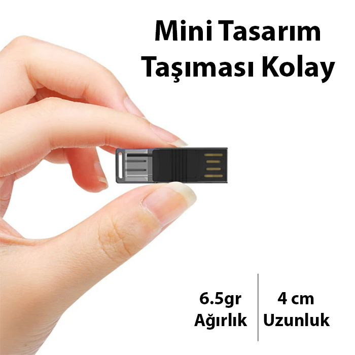 Coofbe Type c Hafıza kart ve USB Flash Bellek Okuyucu TF Kart Reader