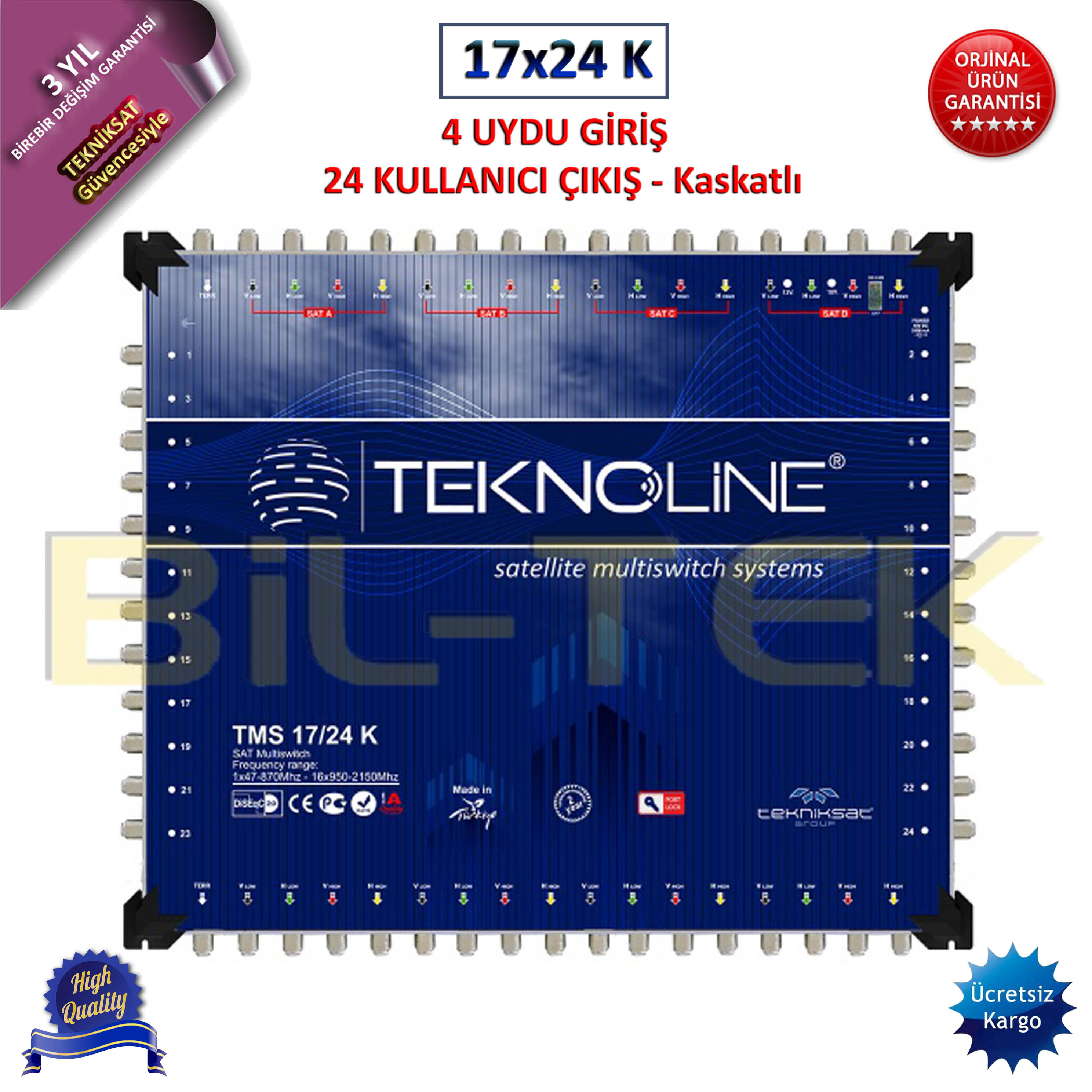 Teknoline Tms X Multiswitch Kaskatl Fiyatlar Ve Zellikleri