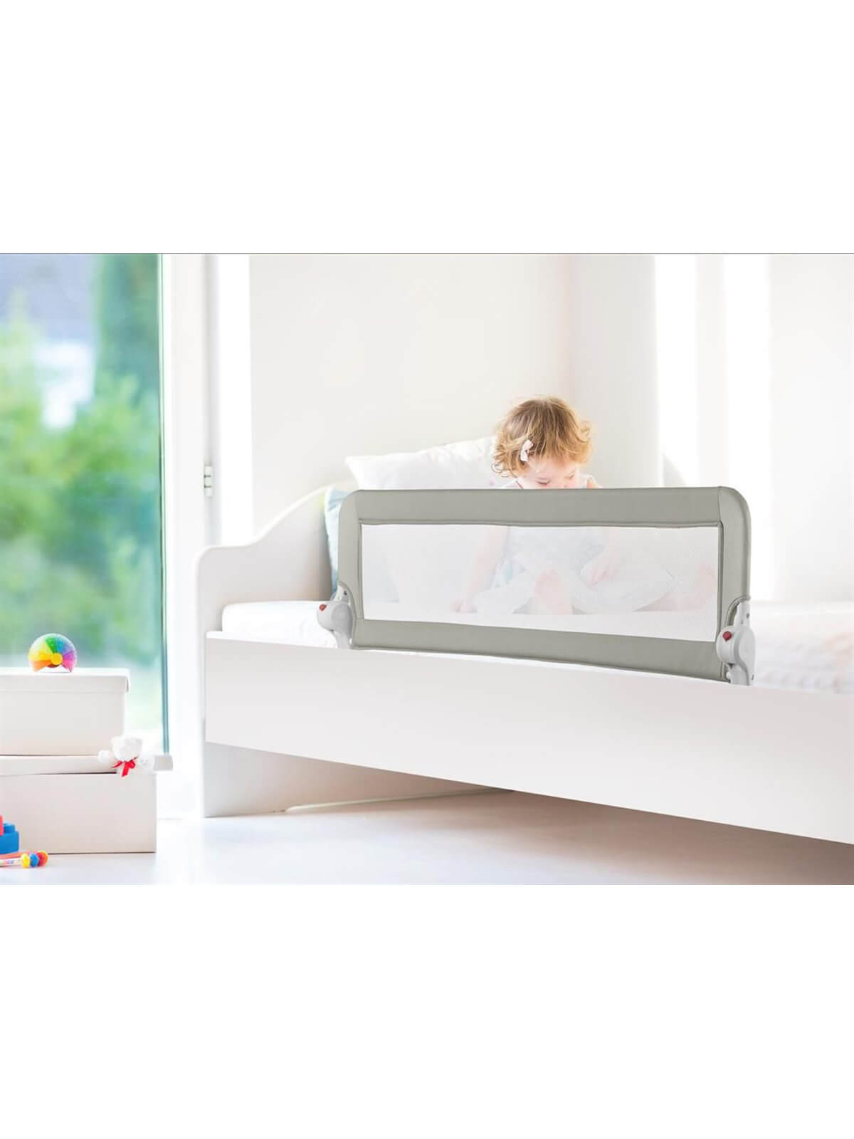 Evokids Sevimli Hayvanlar Yatak Korkulugu 140x52 Cm Beyaz Fiyatlari Ve Ozellikleri