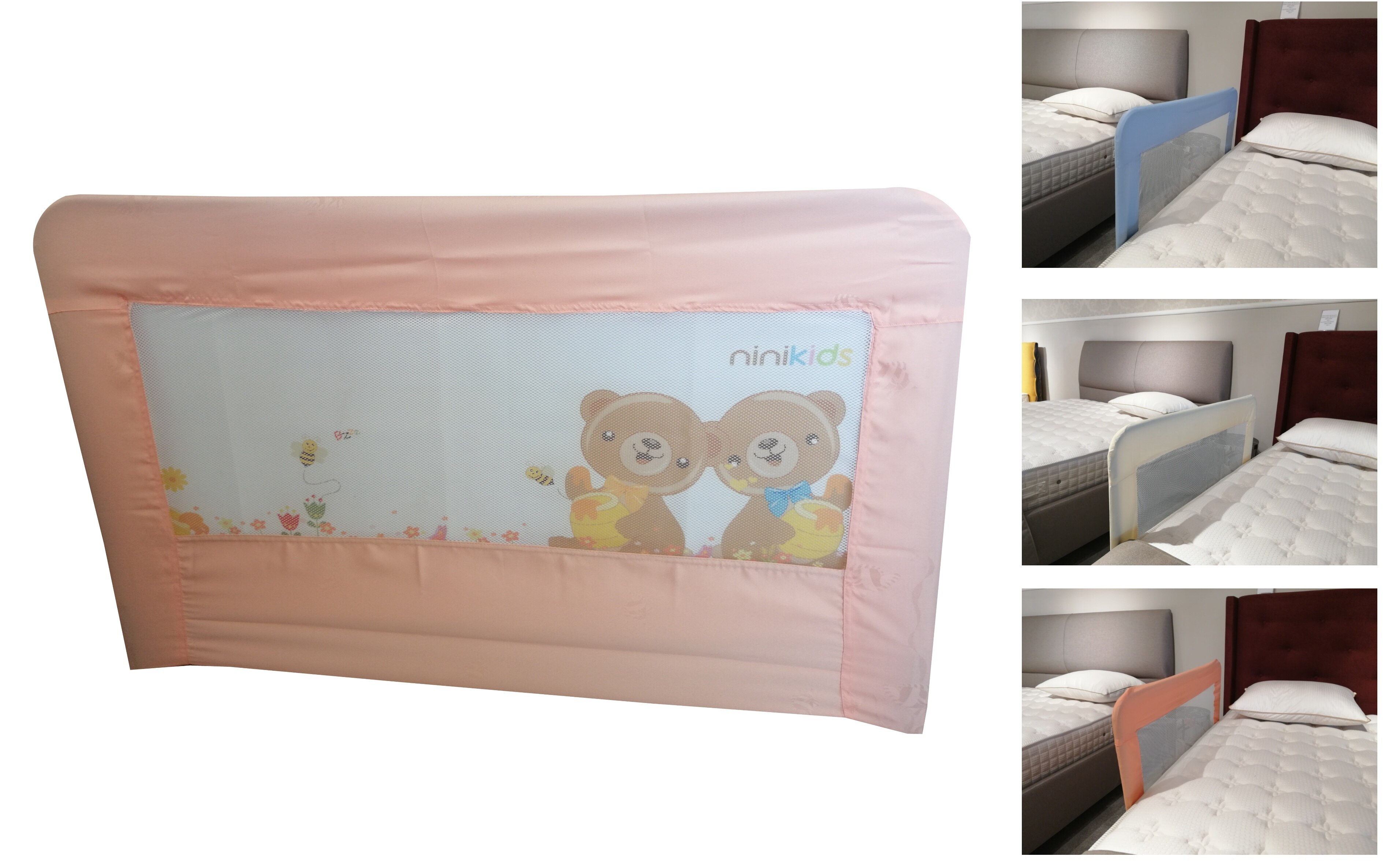 Lilabebe Bebek Yatak Bariyeri Pembe Desenli Fiyatlari Ve Ozellikleri