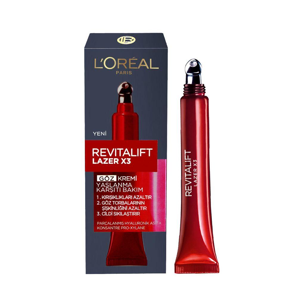Loreal Revitalift Lazer X3 Yaslanma Karsiti Goz Kremi Fiyatlari Ve Ozellikleri Loreal Revitalift Lazer X3 Yaslanma Karsiti Goz Kremi Fiyatlari Ve Ozellikleri