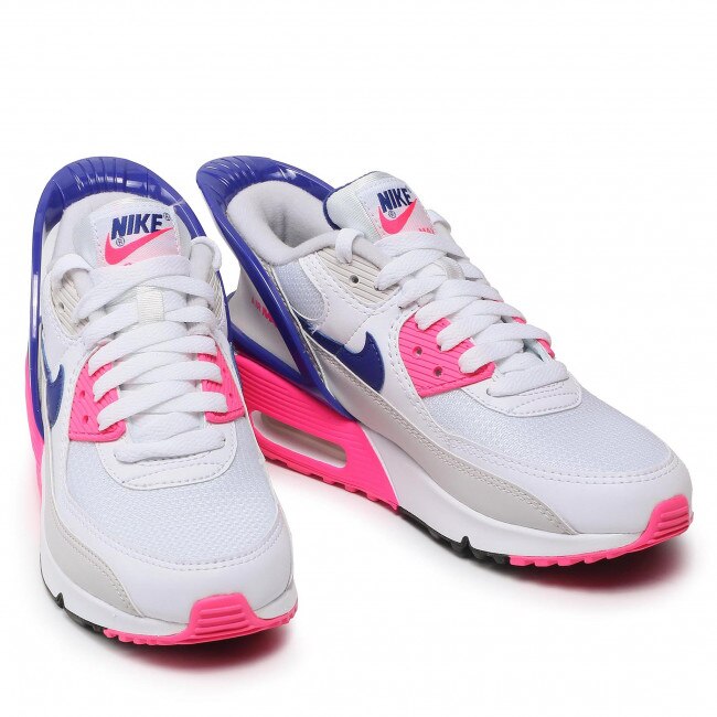 Nike air max 90 white pink blue - incirliev.net