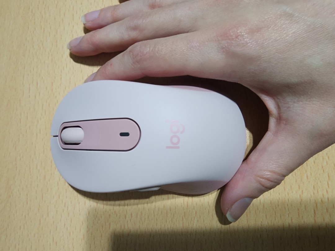 Logitech M650 910-006254 Signature Kablosuz Optik Mouse Pembe